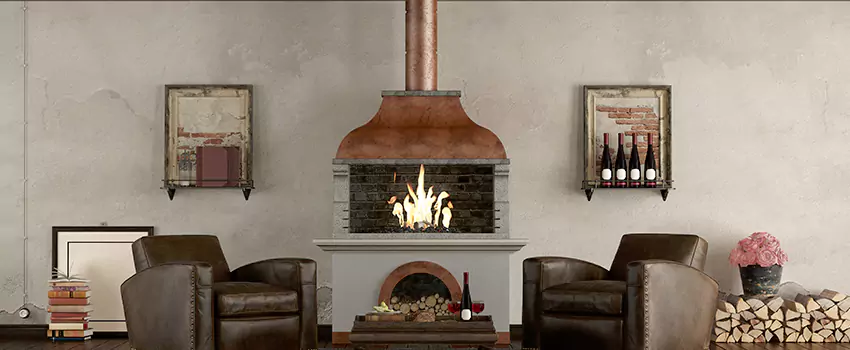 Thelin Hearth Products Providence Pellet Insert Fireplace Installation in Mishawaka, IN