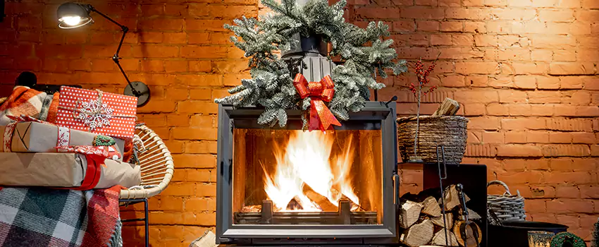 Travis Industries Linear Gas Fireplace Installation in Mishawaka, Indiana