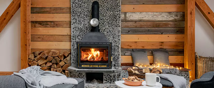 Thelin Hearth Products Direct Vent Gas Stove Fireplace Inspection in Mishawaka, Indiana